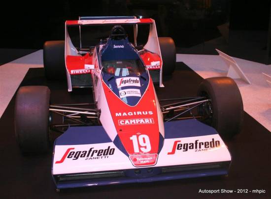 Senna's Toleman TG183
