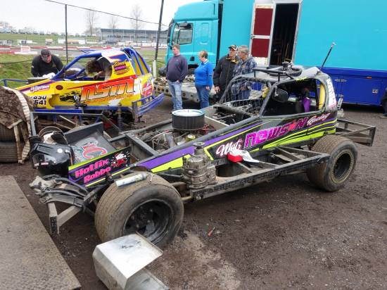 Nearly all teams had repairs to do following Brum. The ECL's had gearbox and axle work.
