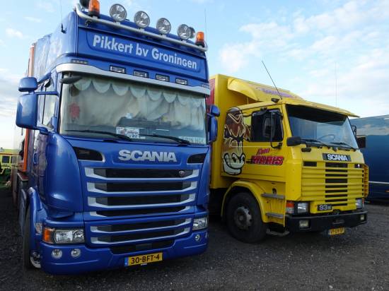 A contrast in Scania's
