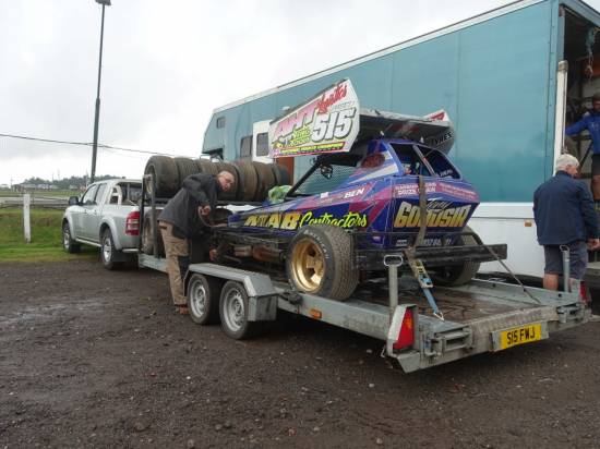 Just the one car from Team Wainman today
