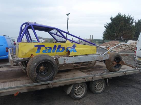 Finn Sargent's shale car to debut at Texel all being well
