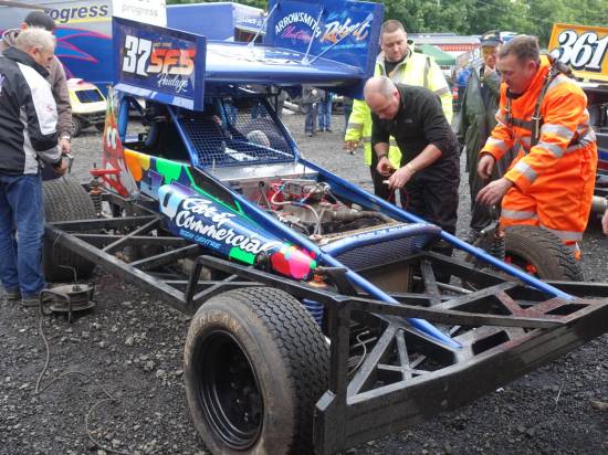 37 - The Wainman chassised car looks the business
