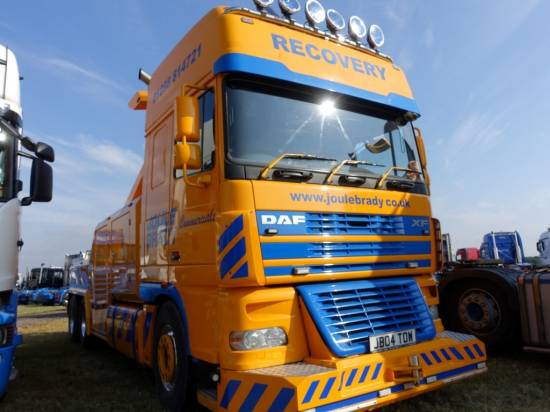 Chapel-en-le-Frith's Joule Brady brought along this DAF XF
