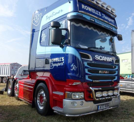 Rowells - Another multi award winner. HC in best company owned and best new, two 1st's in best working Scania and best small fleet 

