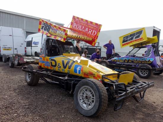 Stephen Mallinson's F2 sports the Euro wing after his victory at Northampton  
