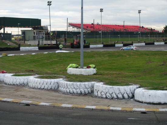 Position of stand looking from turn 2.
