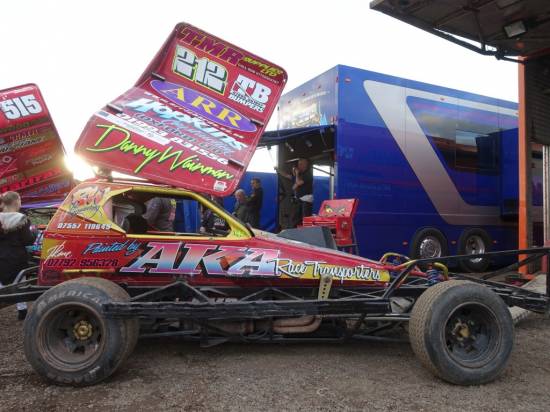 Danny completed a one-two for Team Wainman in the Final
