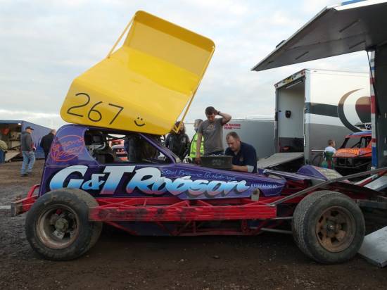 Graeme Robson did'nt race owing to engine problems
