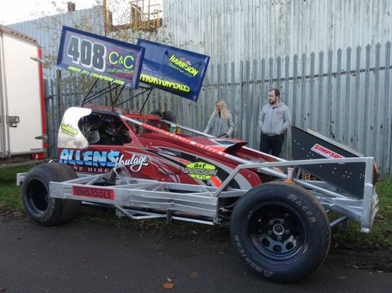 Ant Whorton-Eales used his usual Ryan Harrison car 
