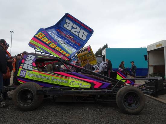 A heat win and a rollover in the Final for Mark Sargent 
