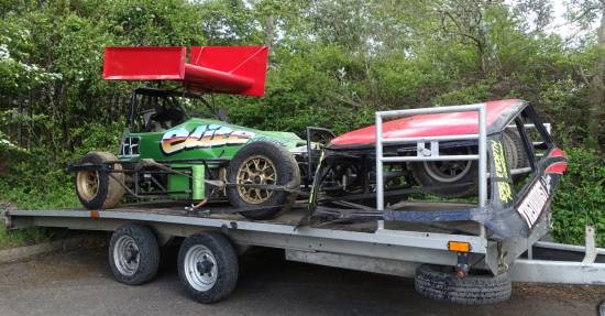 Jessica Smith's Superstox, possibly en route to the Swaffham meeting the next day 
