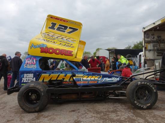 Austin Moore has bought the ex Ben Hurdman car as raced by Chris Cowley a few times this year
