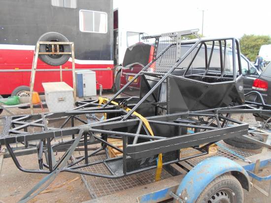 New F2 chassis for James Rygor 
