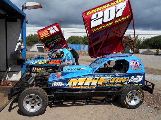 Ben Hurdman had a good result in the semi and was one of the few to use the bumper.
