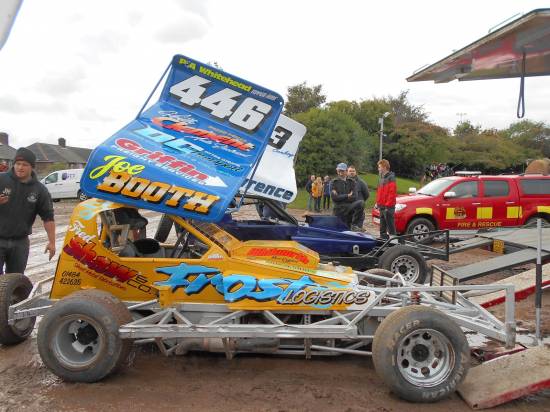 Joe Booth - the 446 car well turned out.

