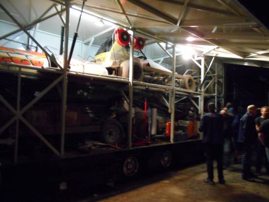 the Dutch triple car trailer
