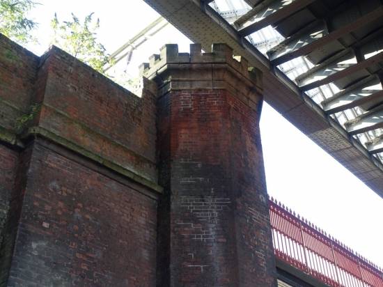 A stylish turret of the 1849 viaduct

