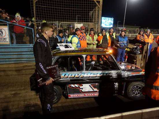 Jack Witts waits his turn for the Ministox Gold Roof race Grand Parade
