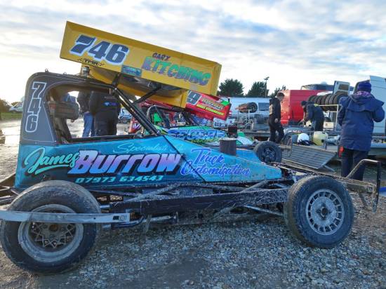 Another Warton driver is Gary Kitching who was in his Outlaw car
