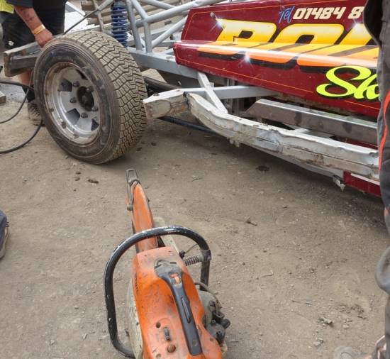 446 - Damage from Heat 2 on Saturday
