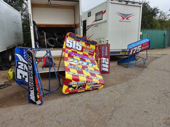 A colourful selection of Team Wainman wings
