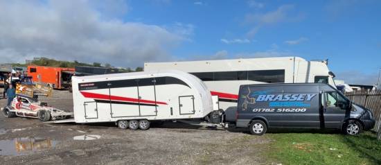 Van and trailer this week for the World Champ
