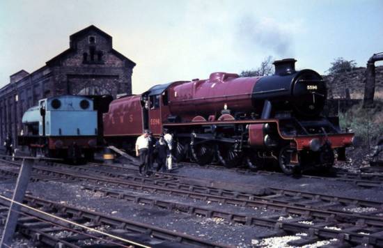 The final pic from Dinting shows the saddle tank, and Bahamas, a 1934 built LMS Jubilee class. Pic credit to Gordon Spicer.
