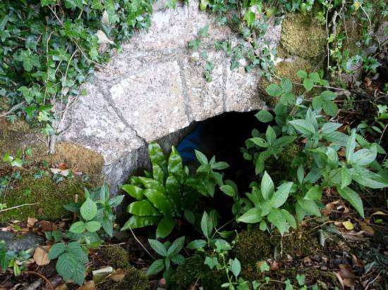 Even the smallest drainage tunnels are styled with a stone arch
