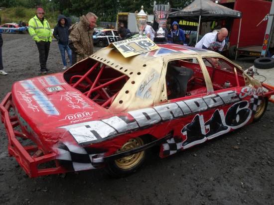 Day two of the 2019 Saloons WF weekend at Cowdenbeath - Sun 18th Aug. Diggy Smith, the 2019 World Champ.
