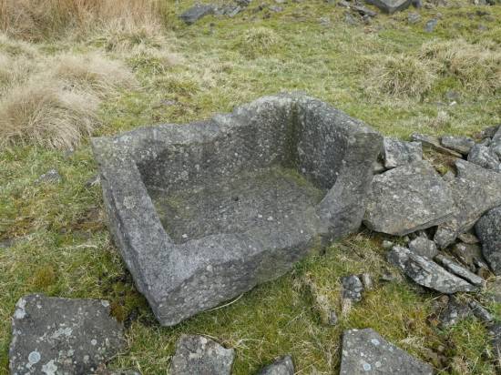An old stone sink
