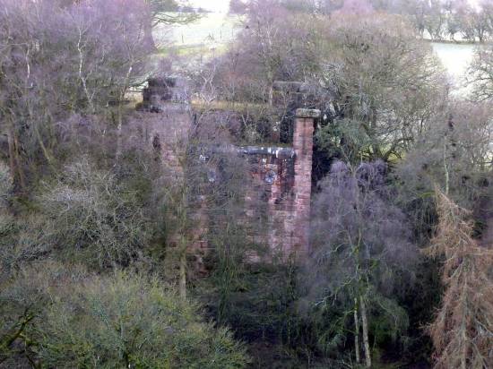 Across the gap to Deepdale Viaduct's southern abutment
