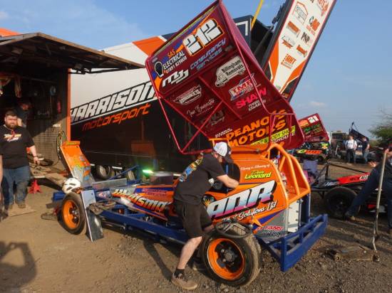 Danny Wainman debuted his dad's last car which has been refurbished to a very high standard
