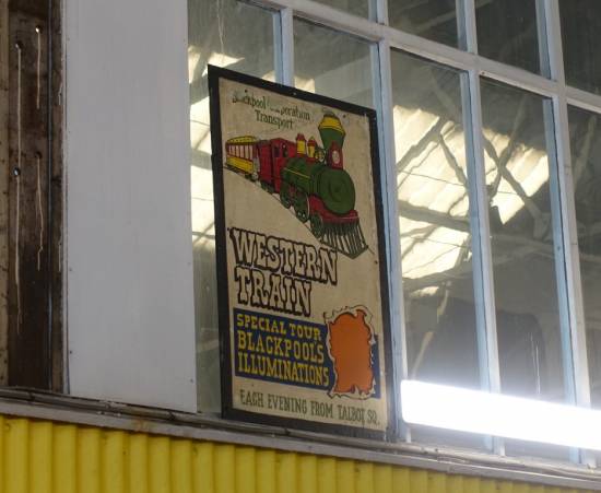 An old Western Train ad
