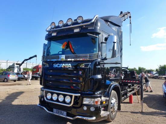 A mint Scania two axle rigid for Banger 331
