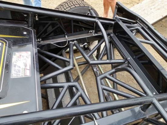 1 - This arrangement quadruples the chassis strength
