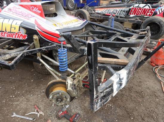 JJ was busy repairing Saturday night's damage on 555
