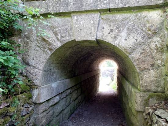 The LNWR built this tunnel under their railway in 1846
