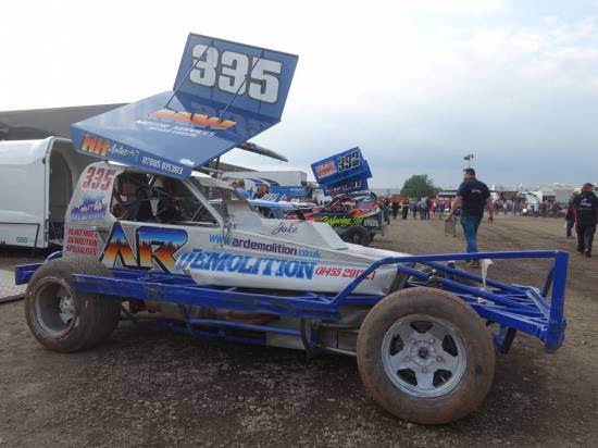 Mark Woodhull was victorious in Heat 2
