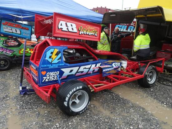 Shaun Webster claimed the victory in Heat 1
