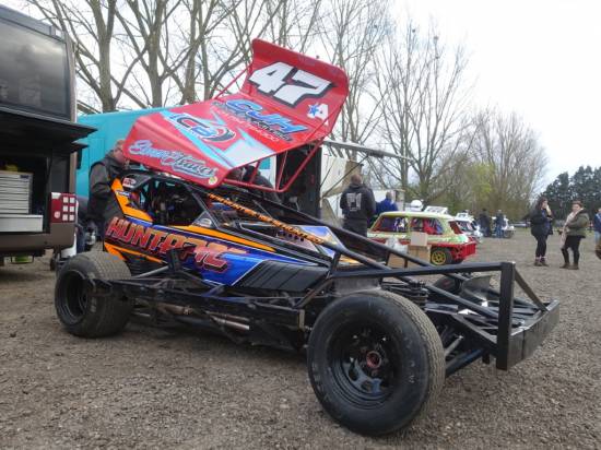 Simon Traves in the ex-220 car
