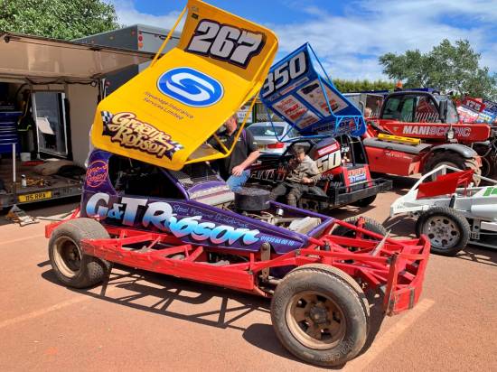 Welcome to Bradford - All pics from Nic - Graeme Robson was on track in the head to head event
