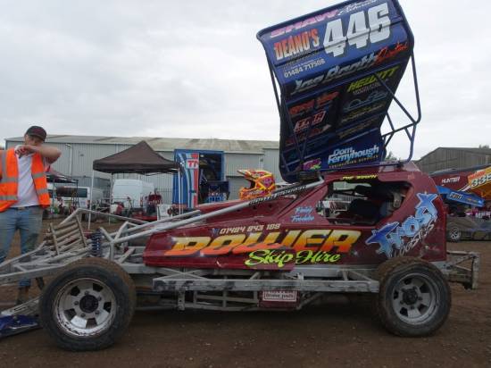 Welcome to the King's Lynn pitscene - Joe Booth is first up
