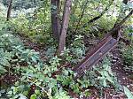 Around_Burnley_2020_-__A_piece_of_rail_at_the_overgrown_site_of_Towneley_Colliery.JPG