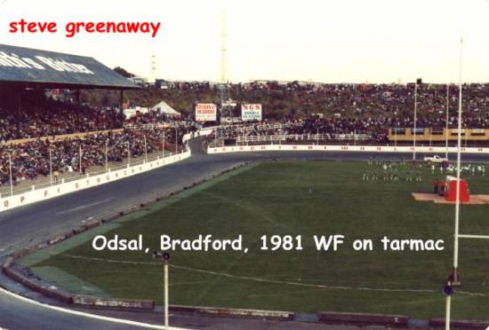 Bradford Odsal, tarmac, World Final 1981
