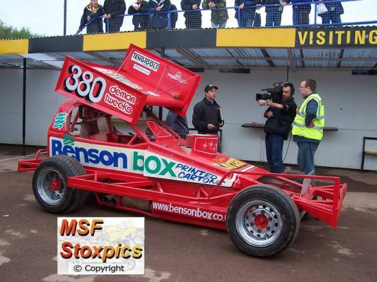380 Steven Cayzer smartened up car and looks great too
