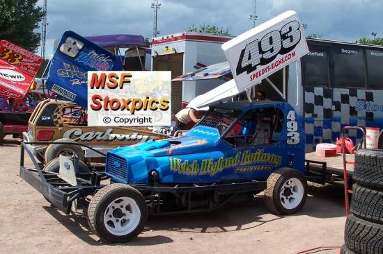New paint and Sponsor for 493 Andy Powell
