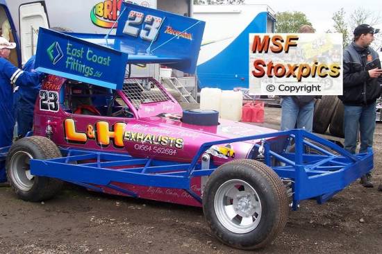 23 Kev Reed new car,went well too

