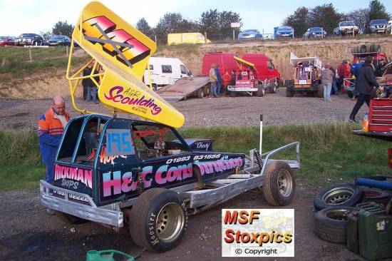 195 in the 447 shale car
