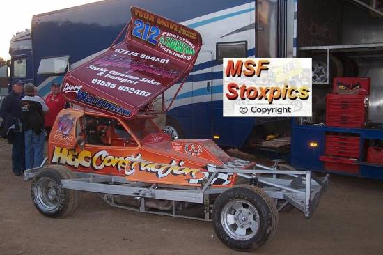 Danny Wainman with new wing
