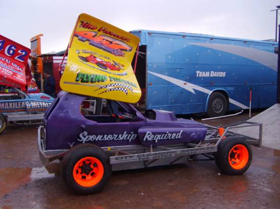 #467 Timmy Farrell
Do you see the "Sponsor Required" or his luminous wheels first????
